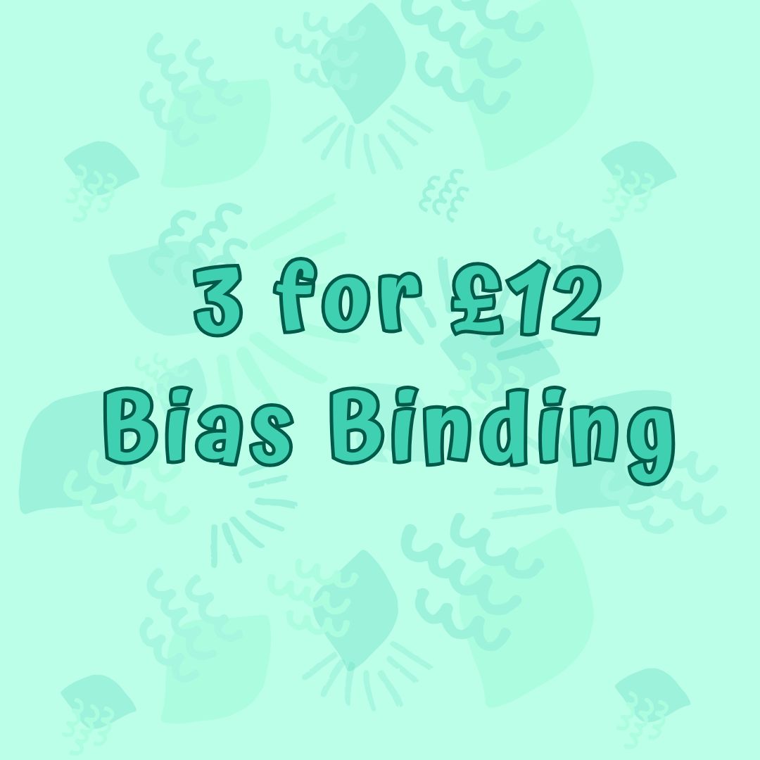 3 for £12 Bias Binding