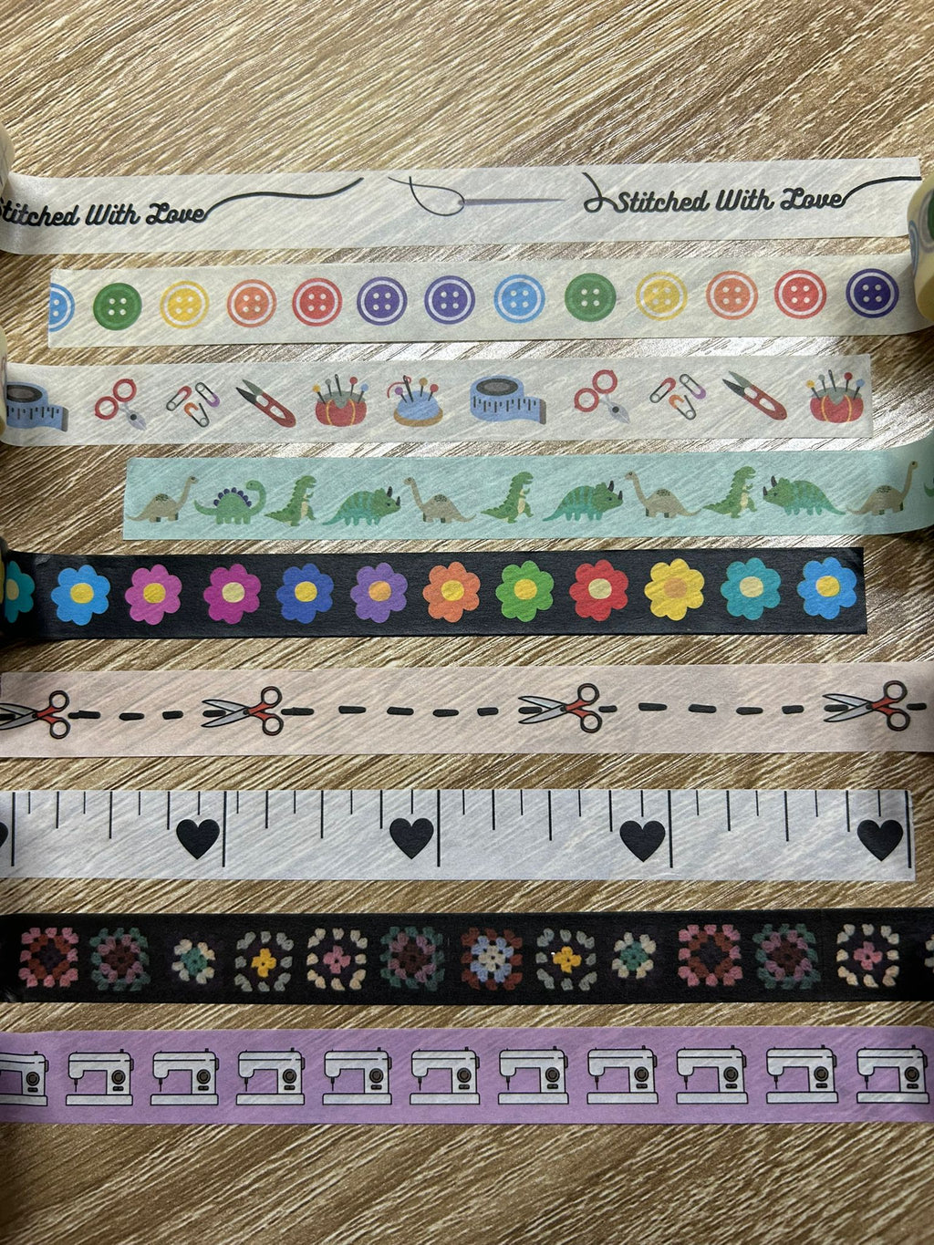 Sewing Themed Washi Tape (various designs) image 0