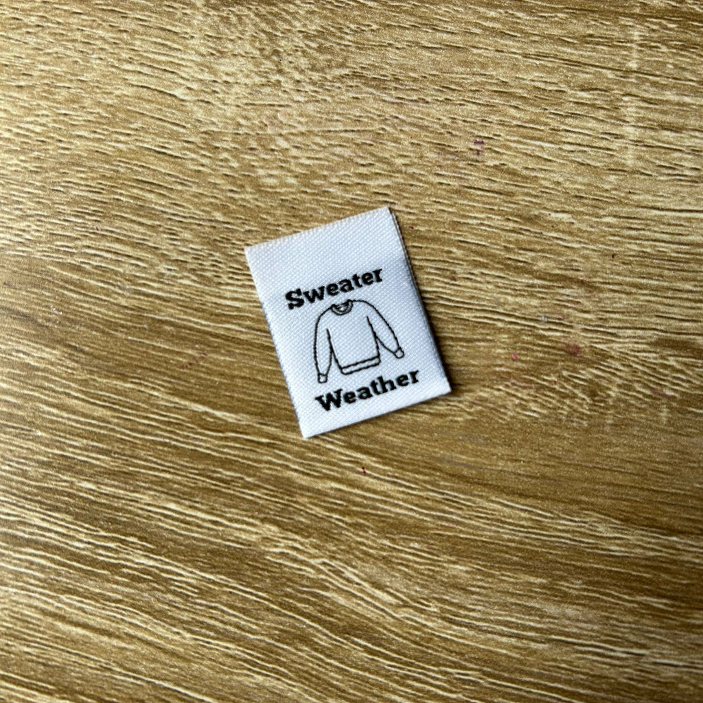 Sweater Weather and Mini Teapot - TLC Month 19 Mixed Woven Labels image 3