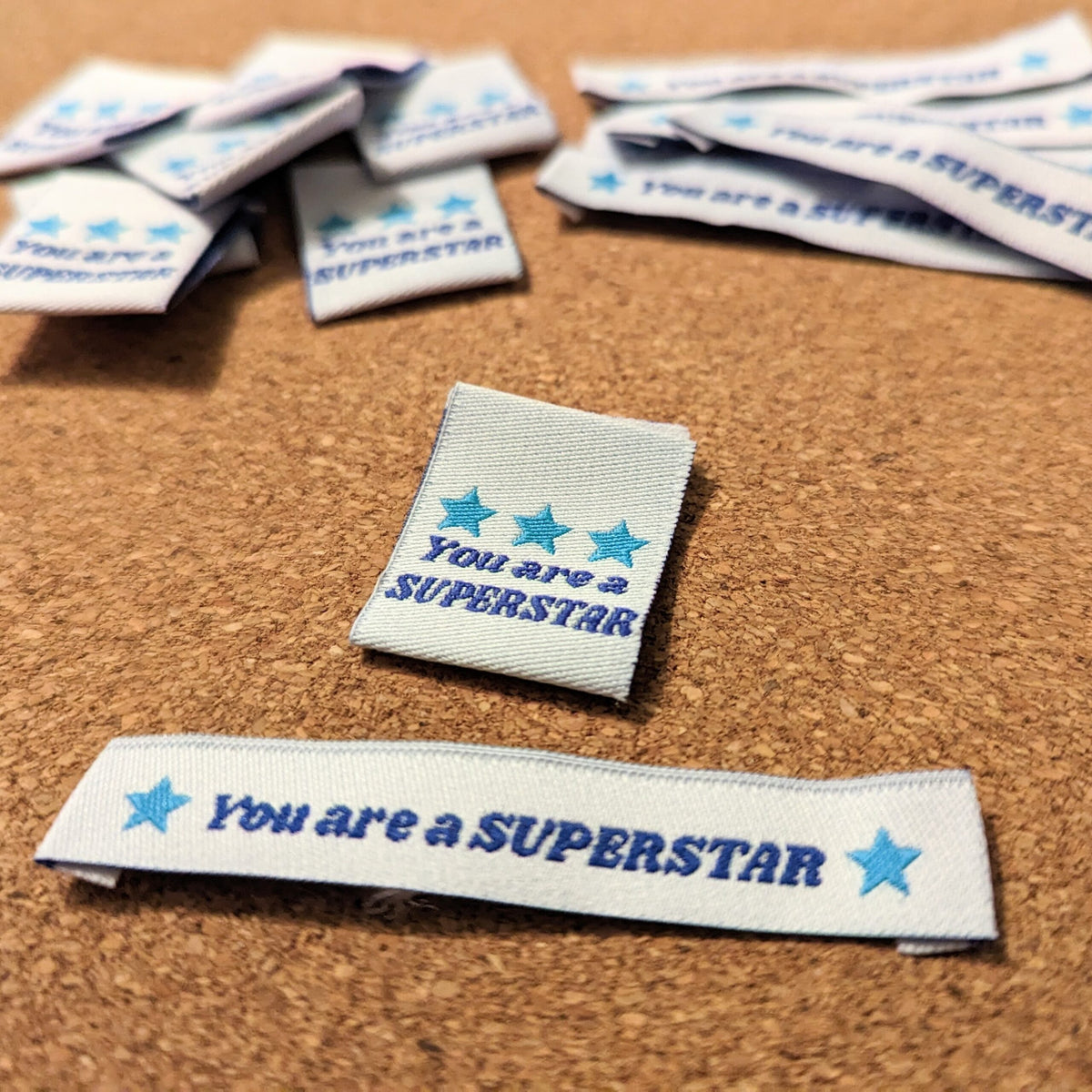 You are a Superstar - Woven Labels - Square image