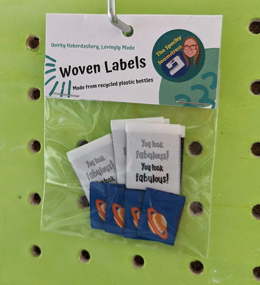You Look Fabulous ! and Mini Planets - TLC Month 3 Mixed Woven Labels image 0