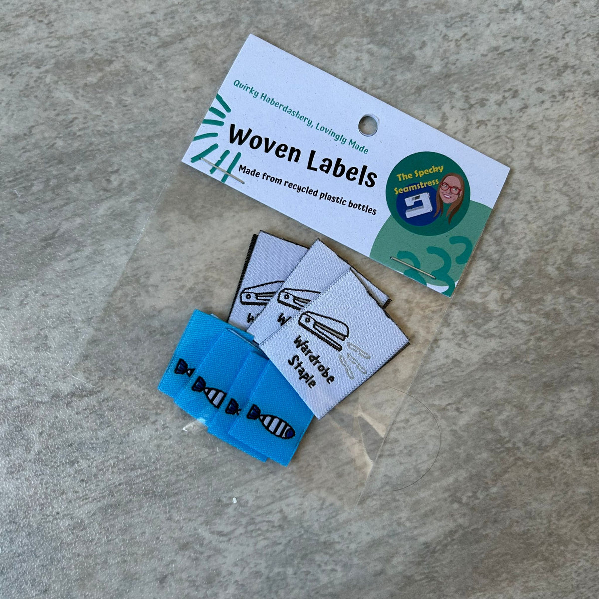 Wardrobe Staple and Mini Fish - TLC Month 7 Mixed Woven Labels image 0