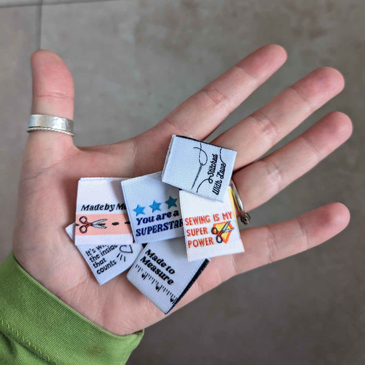 Multipacks - Woven Labels - Square image
