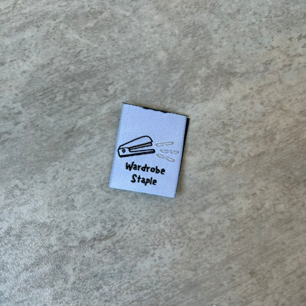 Wardrobe Staple and Mini Fish - TLC Month 7 Mixed Woven Labels image 1